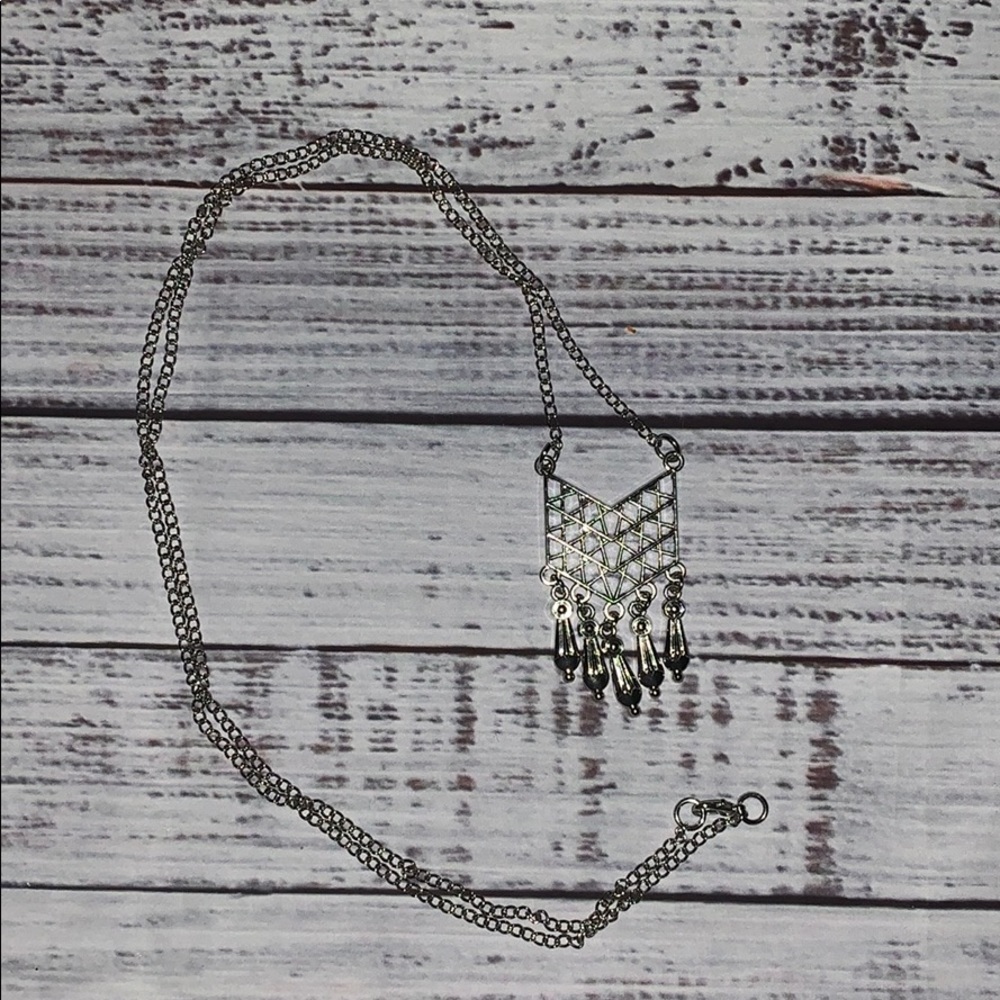 Silver Statement Necklace